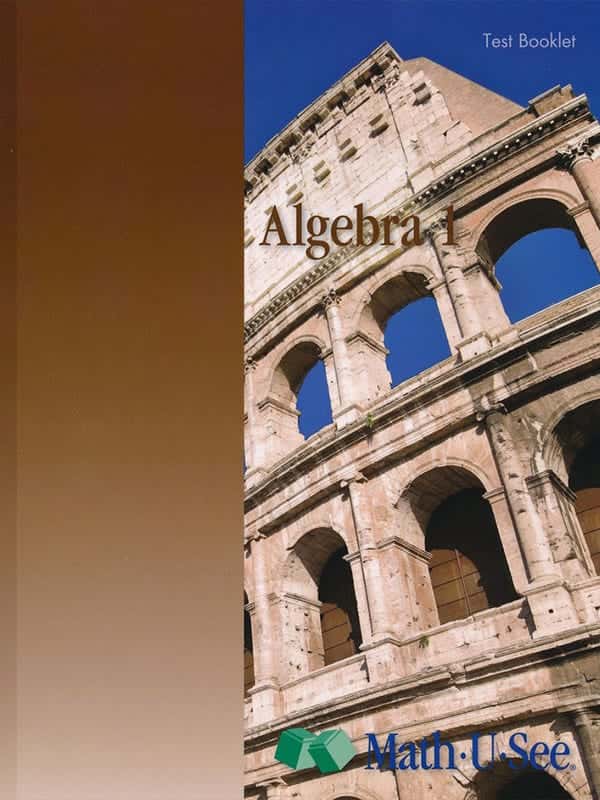 ALGEBRA 1 TEST BOOK