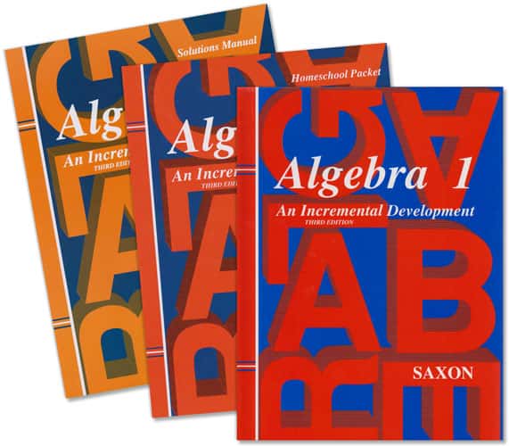 Saxon Algebra 1 Package