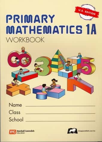 SM PRIMARY MATH 1A WRKBOK ONLY