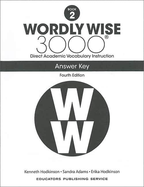 WORDLY WISE 3000-2, KEY 4/E