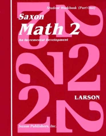 SAXON MATH 2 WORKBOOKS &AMP; FACT CARDS (1ST ED)