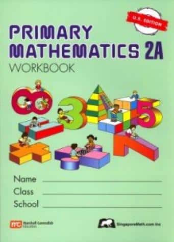 SM PRIMARY MATH 2A WORKBK ONLY