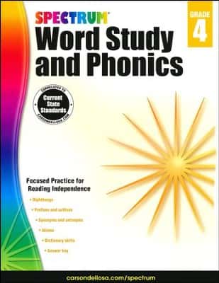 Spectrum Phonics & Word Study 4