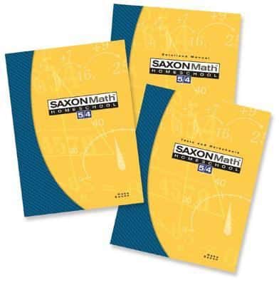 SAXON MATH 5/4 HOMESCHOOL KIT