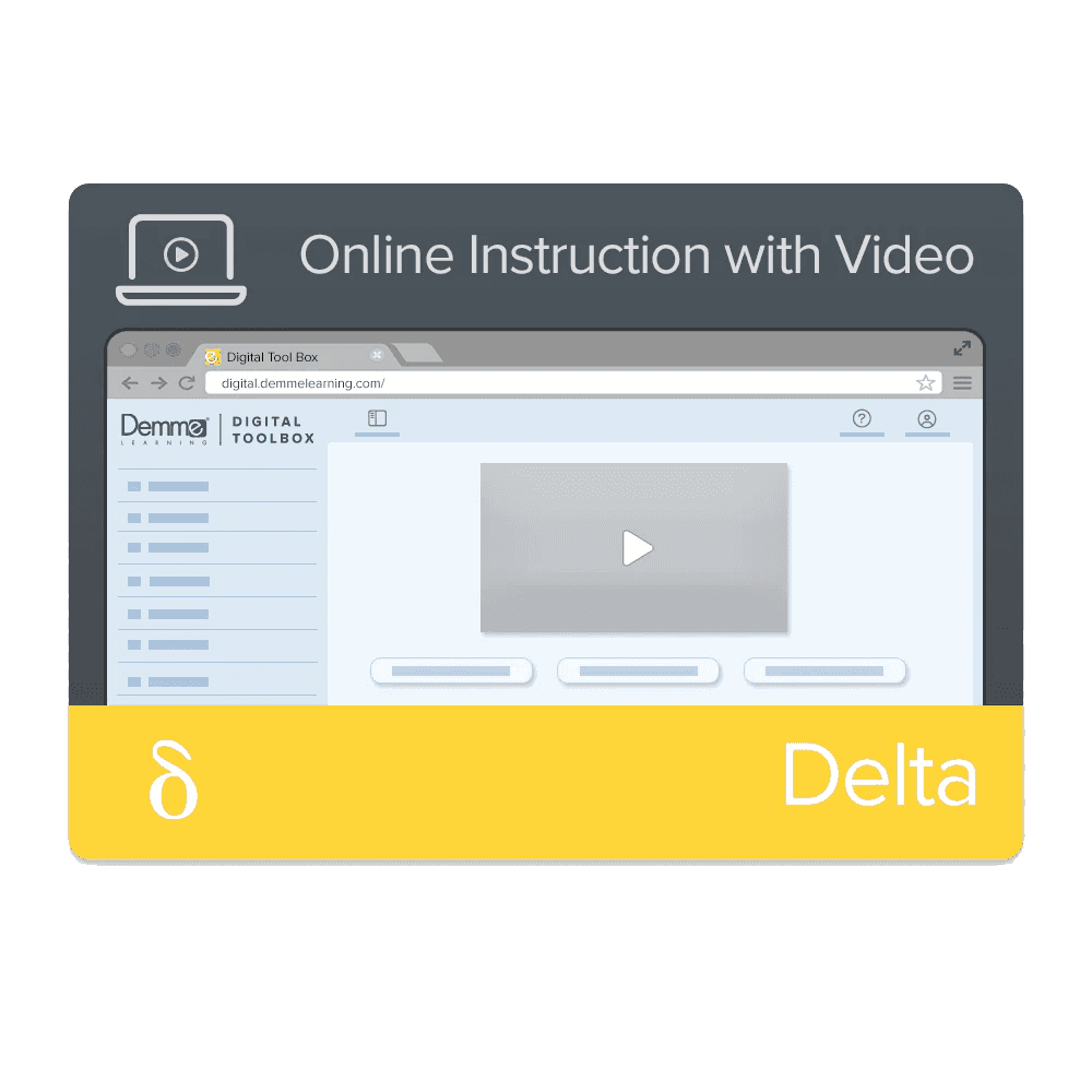 DELTA ONLINE INSTRUCTION W/VIDEO