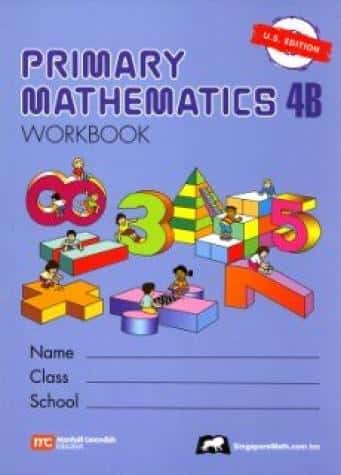 SM PRIMARY MATH 4B WORKBK ONLY