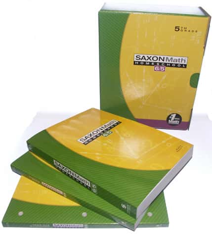 SAXON MATH 6/5 HOMESCHOOL KIT-3ED