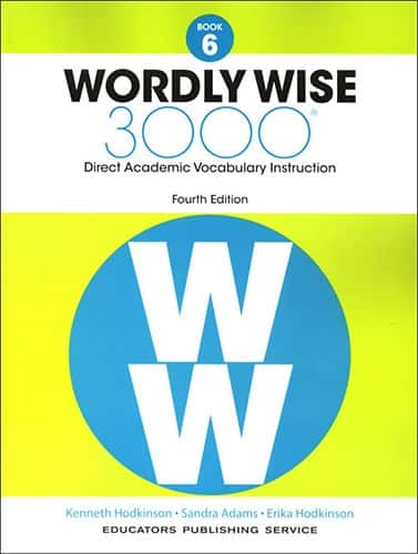 WORDLY WISE 3000 BOOK  6 STU 4/E