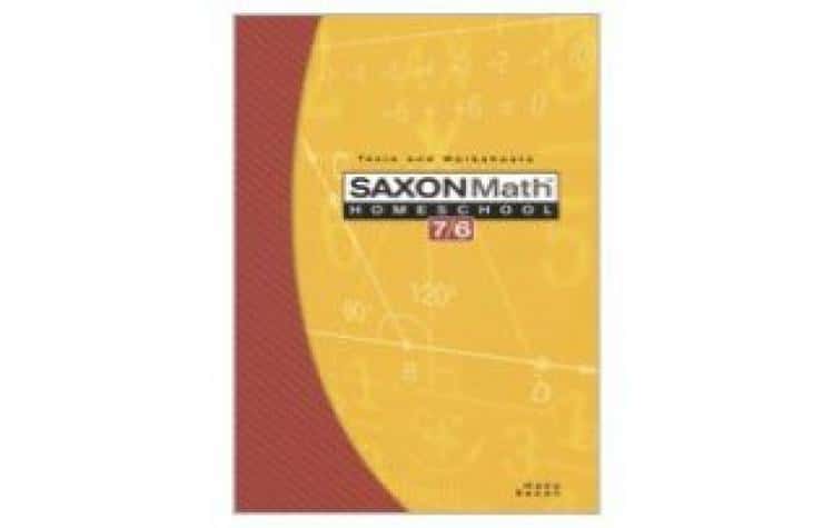 SAXON MATH 7/6 TESTS/WORKSHEETS (4TH ED)