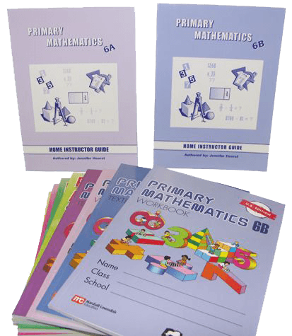 6th Grade Singapore Math Package