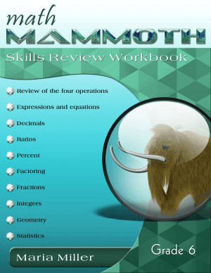 MATH MAMMOTH GRADE 6 - TEST/REVIEW