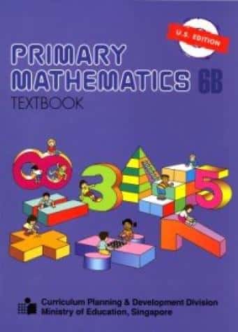 SM PRIMARY MATH 6B TEXTBK ONLY