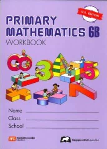 SM PRIMARY MATH 6B WORKBK ONLY