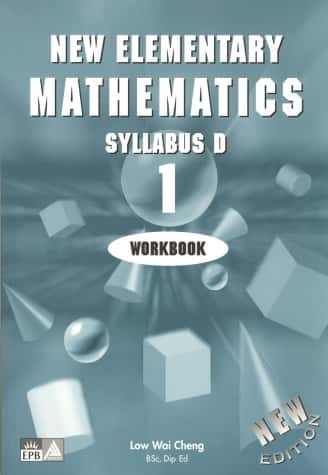 SINGAPORE NEW ELEMENTARY MATH 1 WORKBOOK ONLY