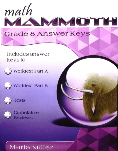 Math Mammoth Grade 8 Answer Key
