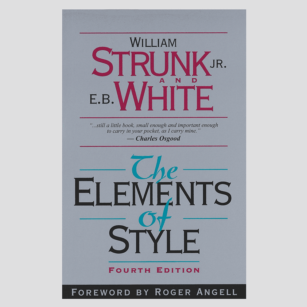 ELEMENTS OF STYLE
