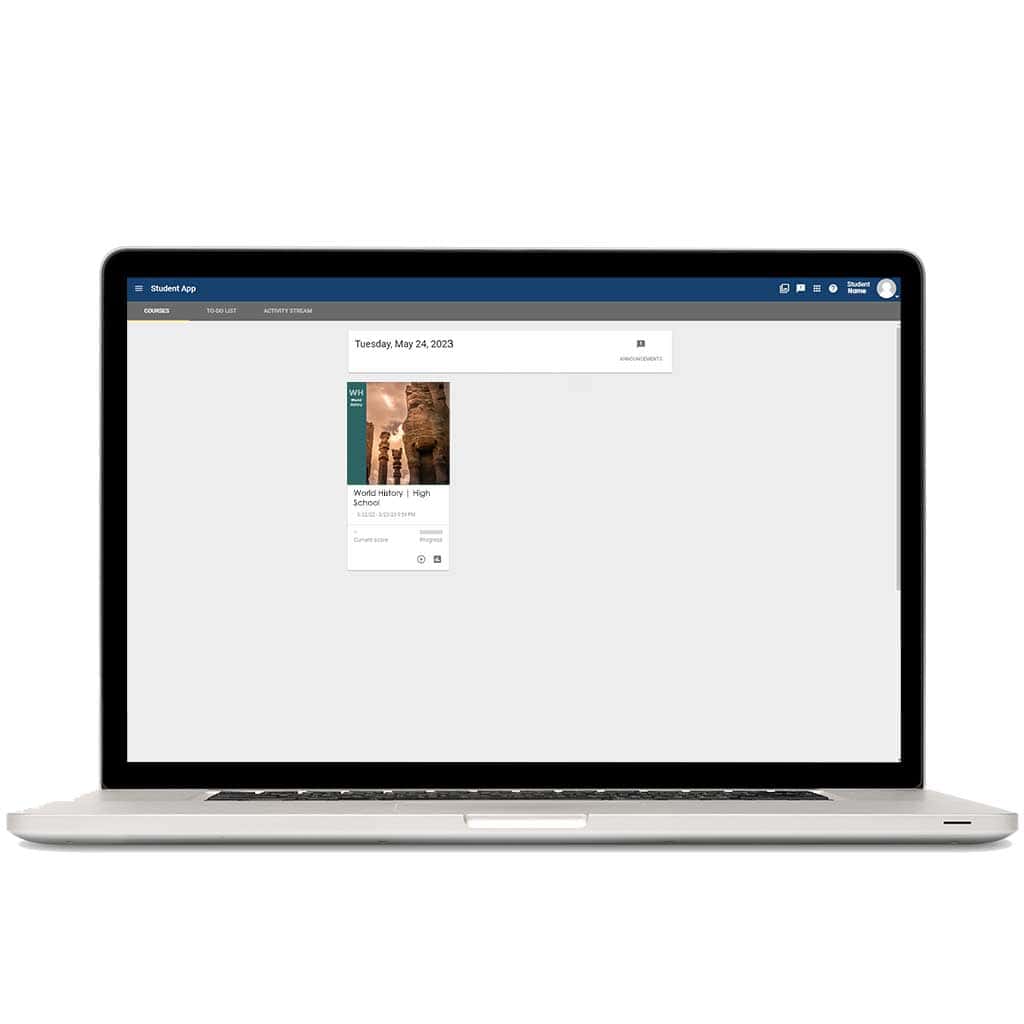 Virtual Seat for HS World History