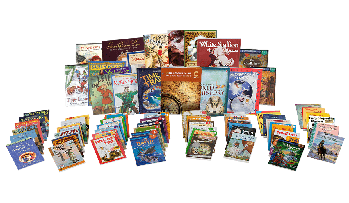 Level C Reading with History- Readers 3