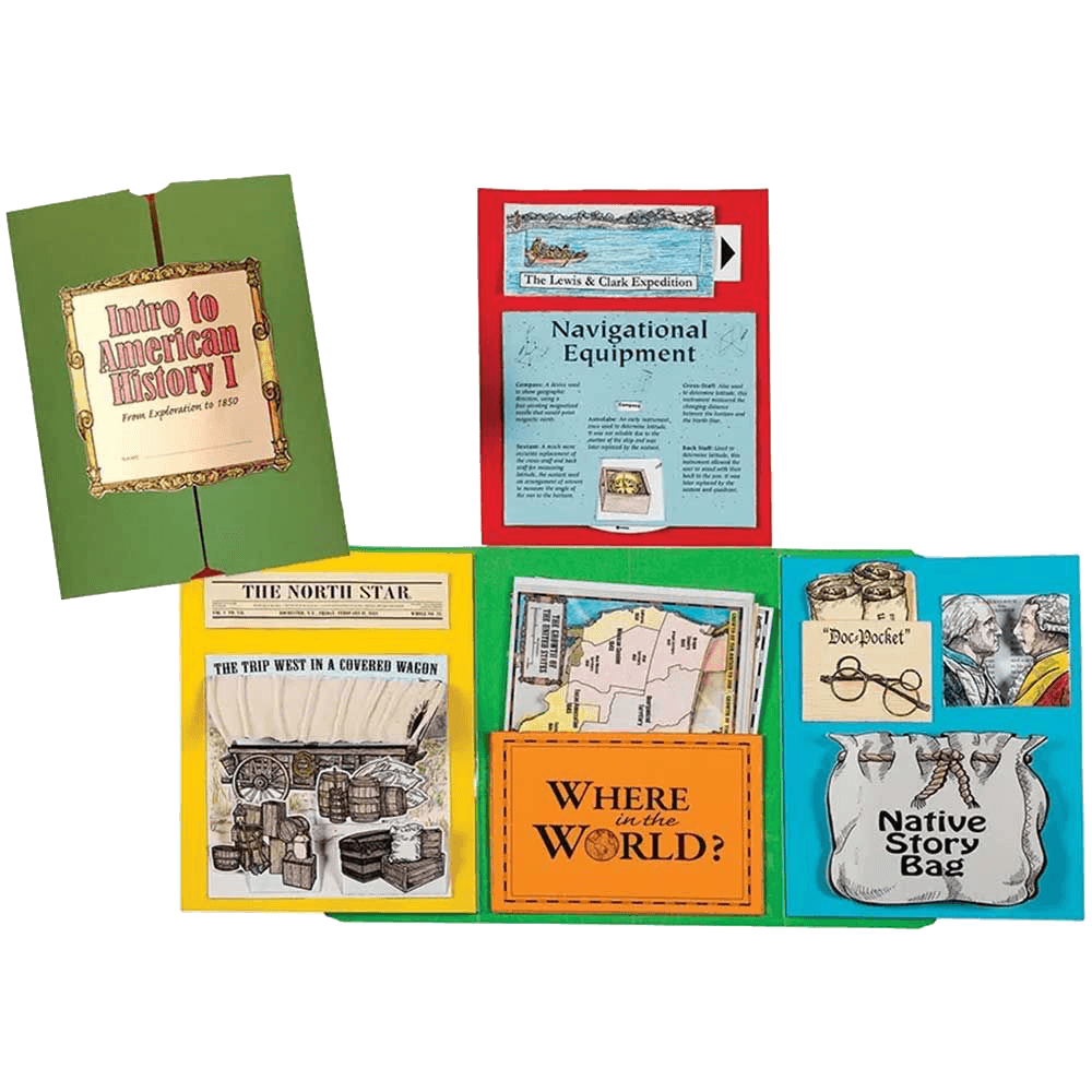 AMERICAN HISTORY 1 LAP BOOK