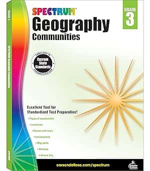 SPECTRUM GRADE 3 GEOGRAPHY WORKBOOK