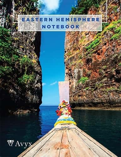 EASTERN HEMISPHERE NOTEBOOK PAGES