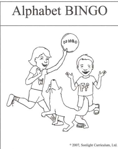 ALPHABET SOUNDS BINGO CARDS