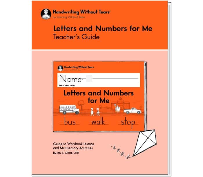 HANDWRITING WITHOUT TEARS: TEACHER'S GUIDE LEVEL K