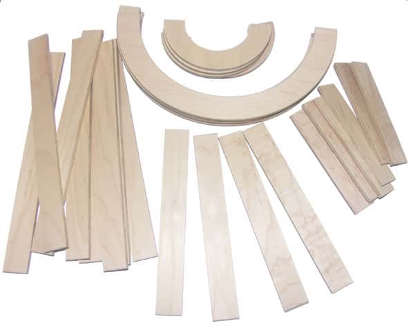 CAPITAL LETTER WOOD PIECES
