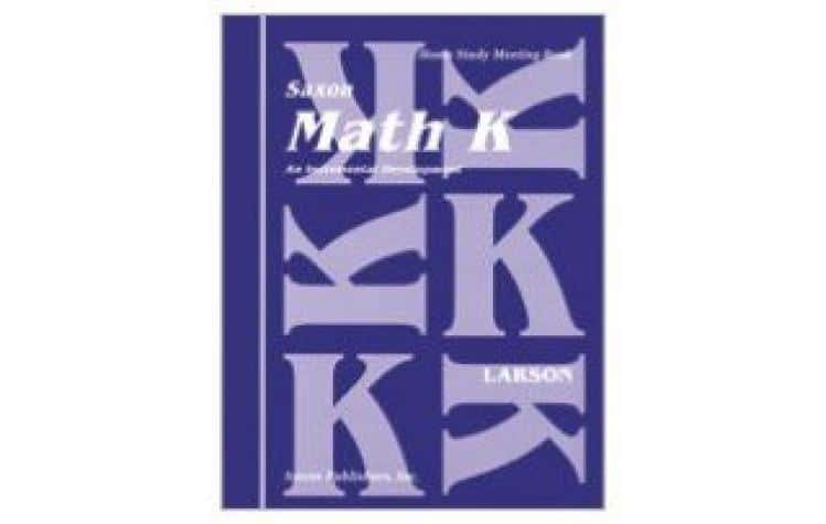 SAXON MATH K HOMESCHOOL KIT