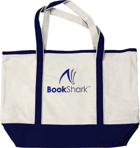 TOTE BAG-BOOKSHARK