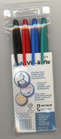 VIS-A-VIS 4 COLOR SET