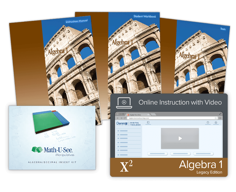Math-U-See Algebra 1 Level Up Set