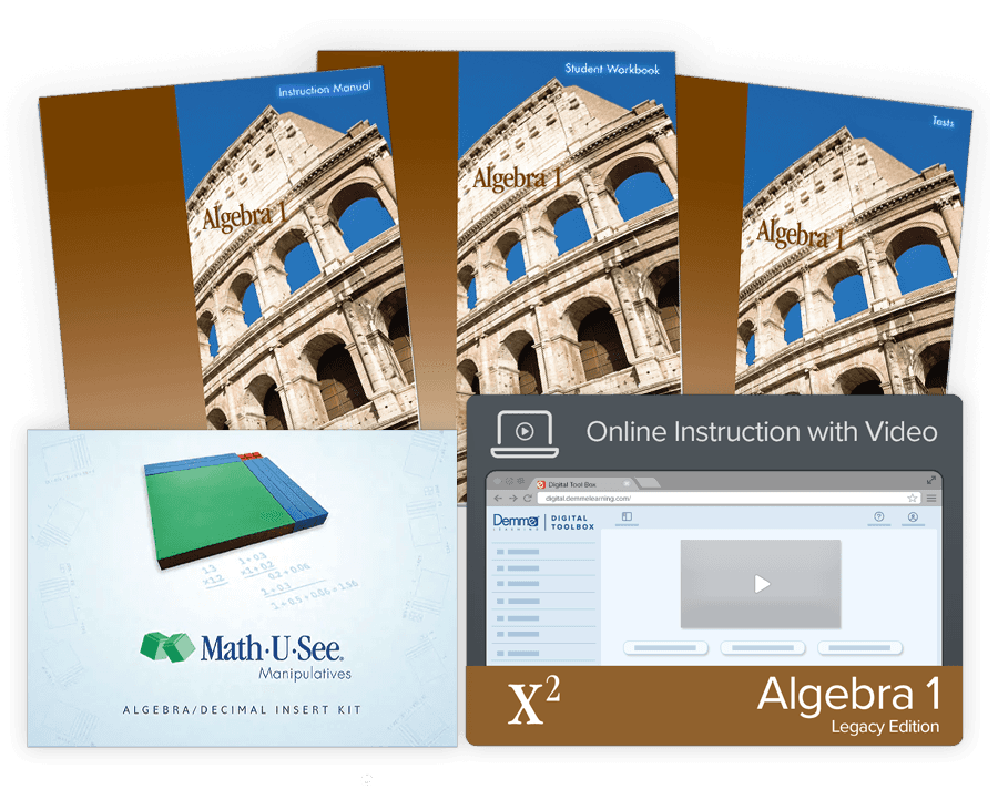 Math-U-See Algebra 1 Universal Set