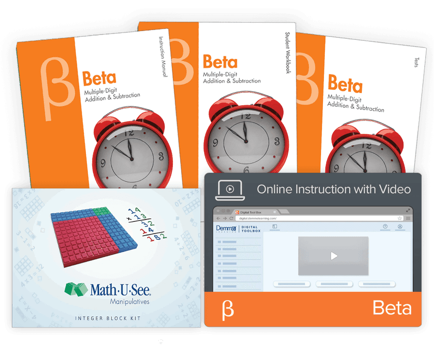 Math-U-See Beta Universal Set