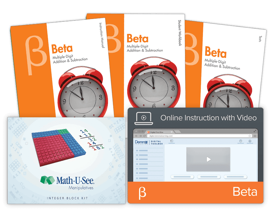 Math-U-See Beta Universal Set