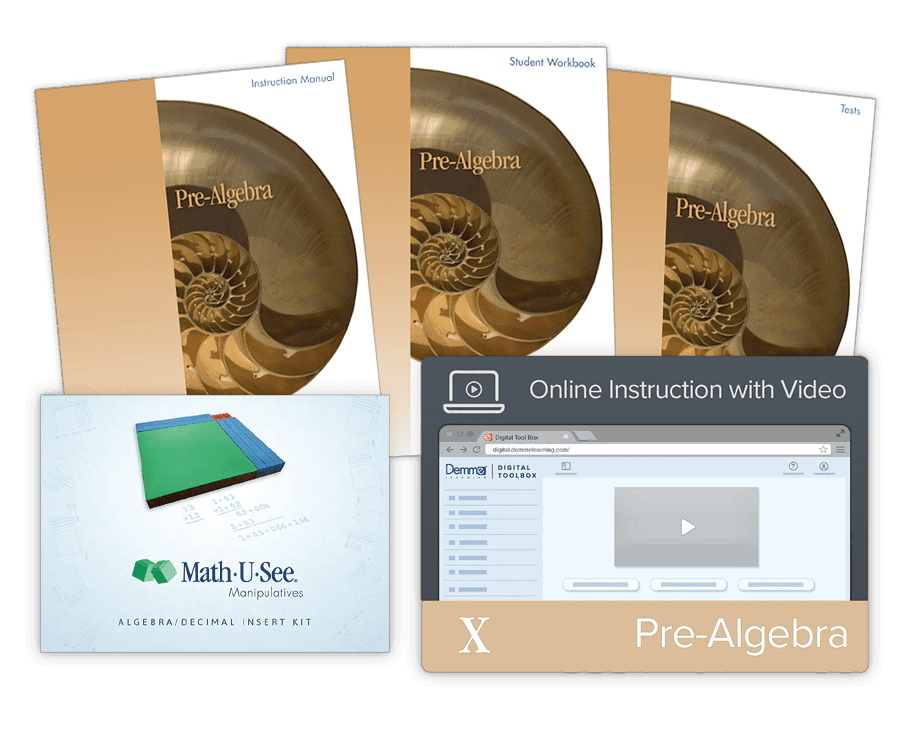 Math-U-See Pre-Algebra Level Up Set