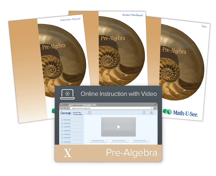 Math-U-See Pre-Algebra Level Up Set