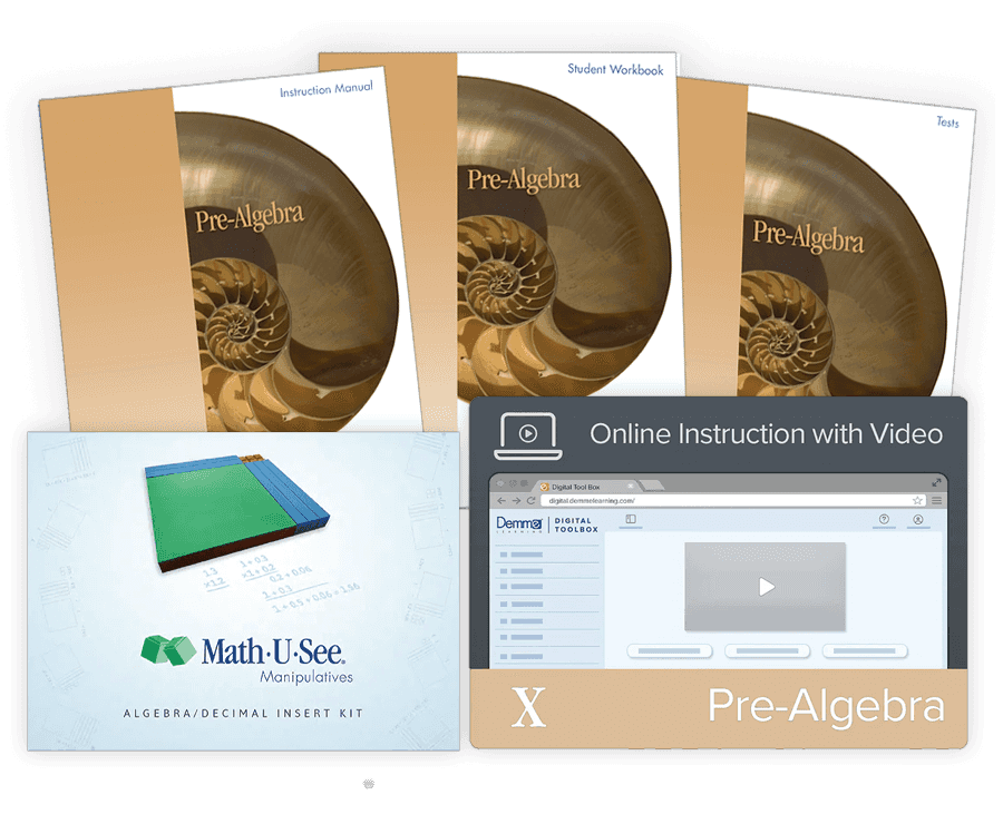 Math-U-See Pre-Algebra Universal Set