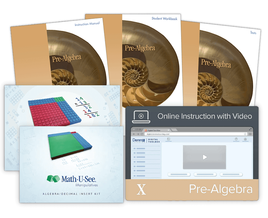 Math-U-See Pre-Algebra Universal Set