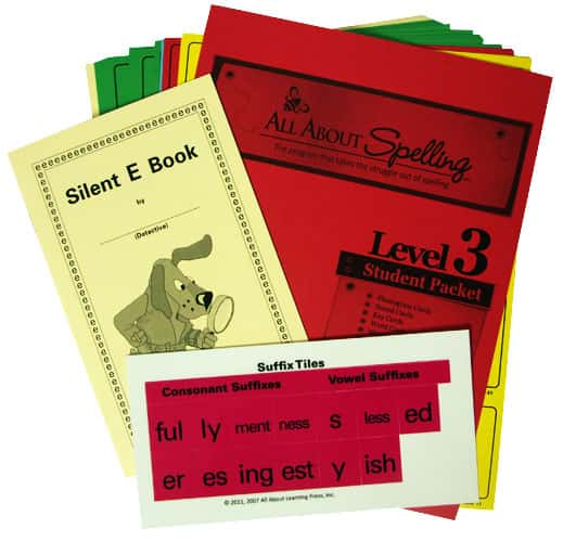 ALL ABOUT SPELLING LEVEL 3 STUDENT PACKET