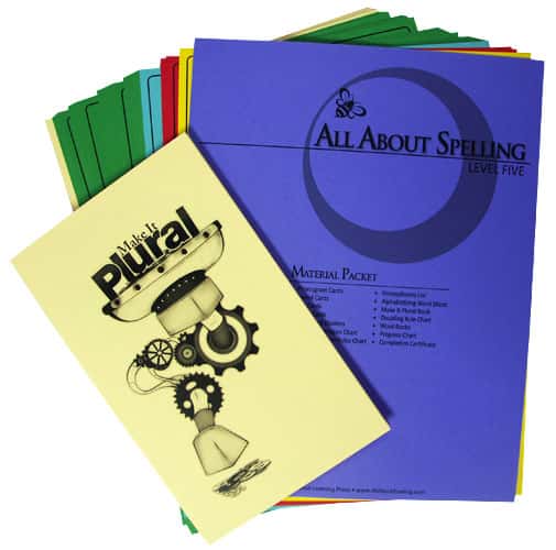 ALL ABOUT SPELLING LEVEL 5 STUDENT PACKET