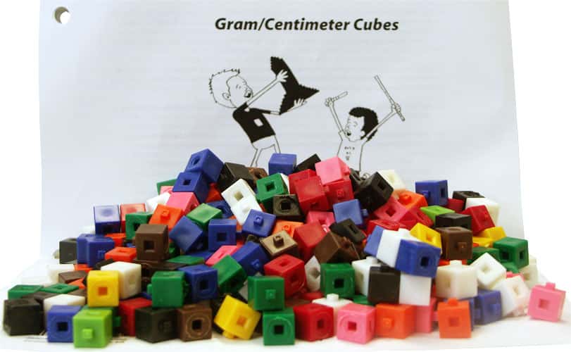 GRAM/CENTIMETER CUBES KIT