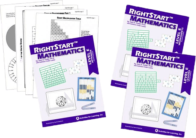 Rightstart Math E w/ RS2 Set