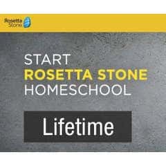 ROSETTA STONE HOMESCHOOL LIFETIME SUBSCRIPTION