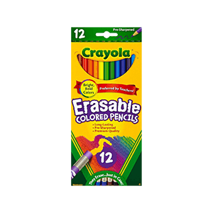 ERASABLE COLOR PENCILS