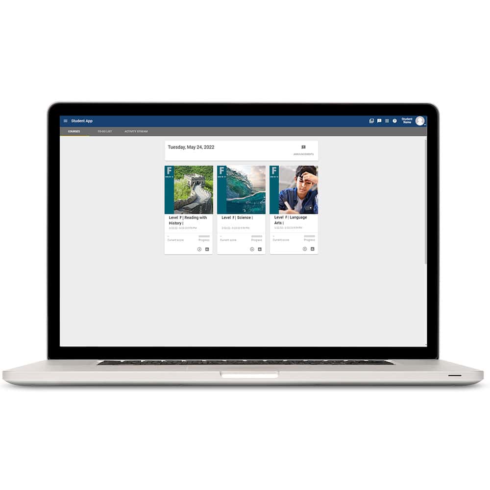 Virtual Seat for Level F All Subject Package