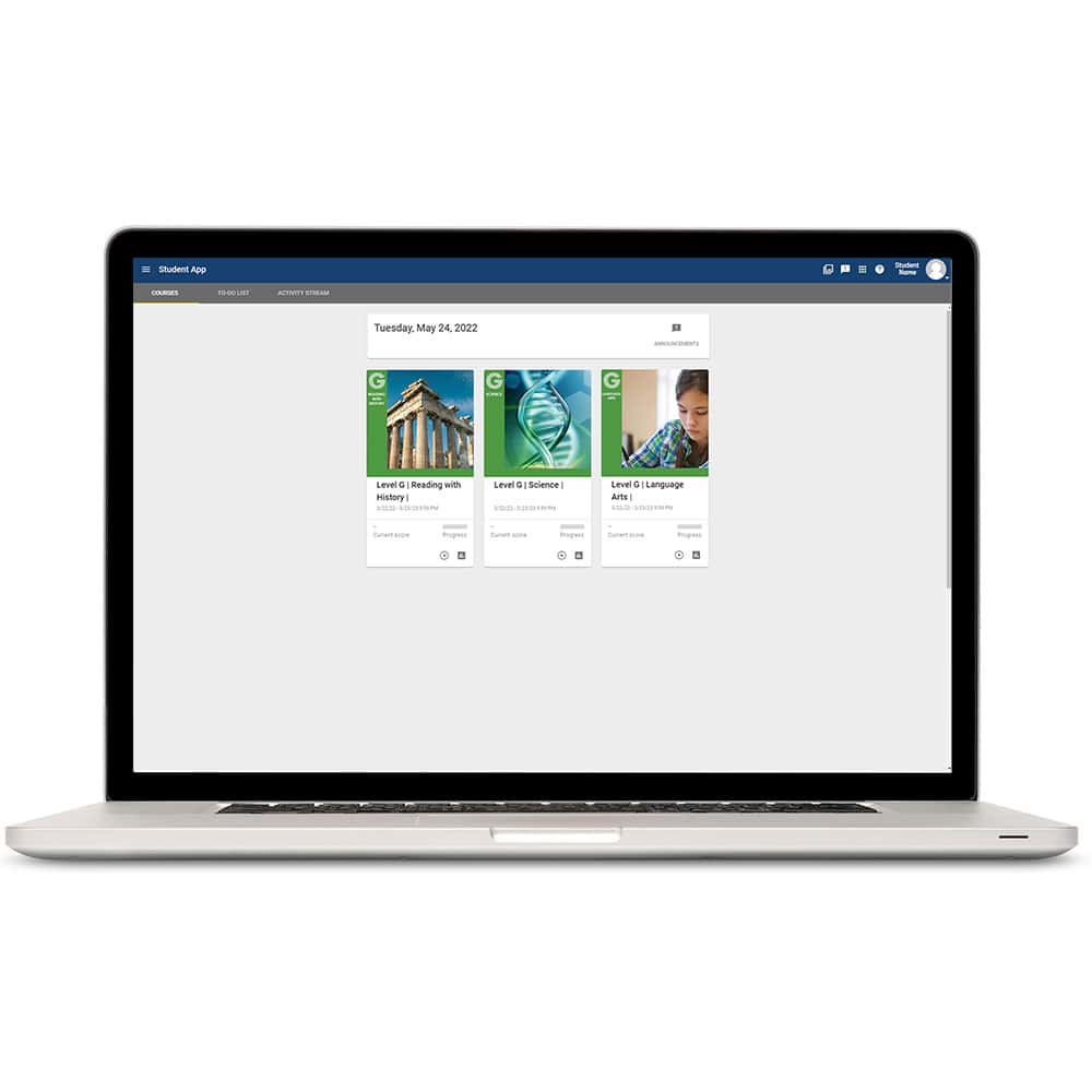 Virtual Seat for Level G All Subject Package