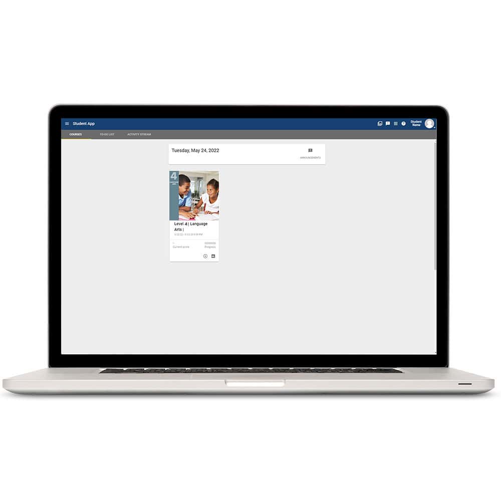 Virtual Seat for Language Arts 4