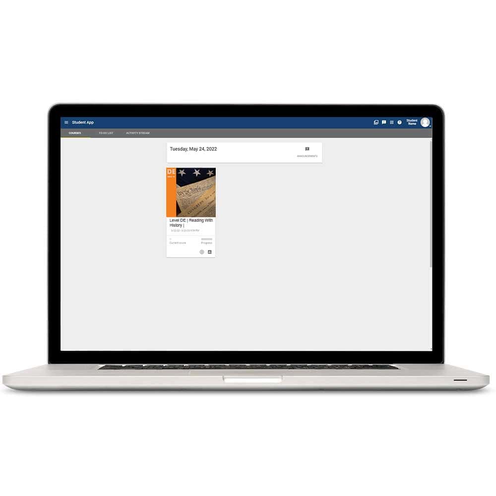 Virtual Seat for Reading with History D+E