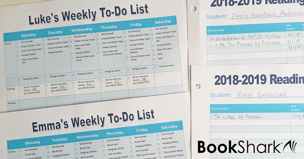 How to Make and Use a Personalized Weekly Homeschool Checklist